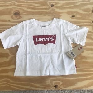 Levi’s girls white shirt size small